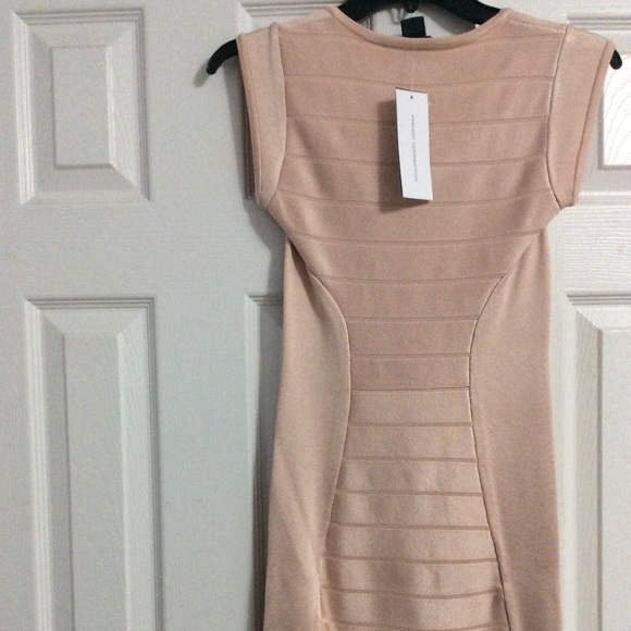 BNWT French Connection pastel pink dress - Size 4 - Picture 3 of 4